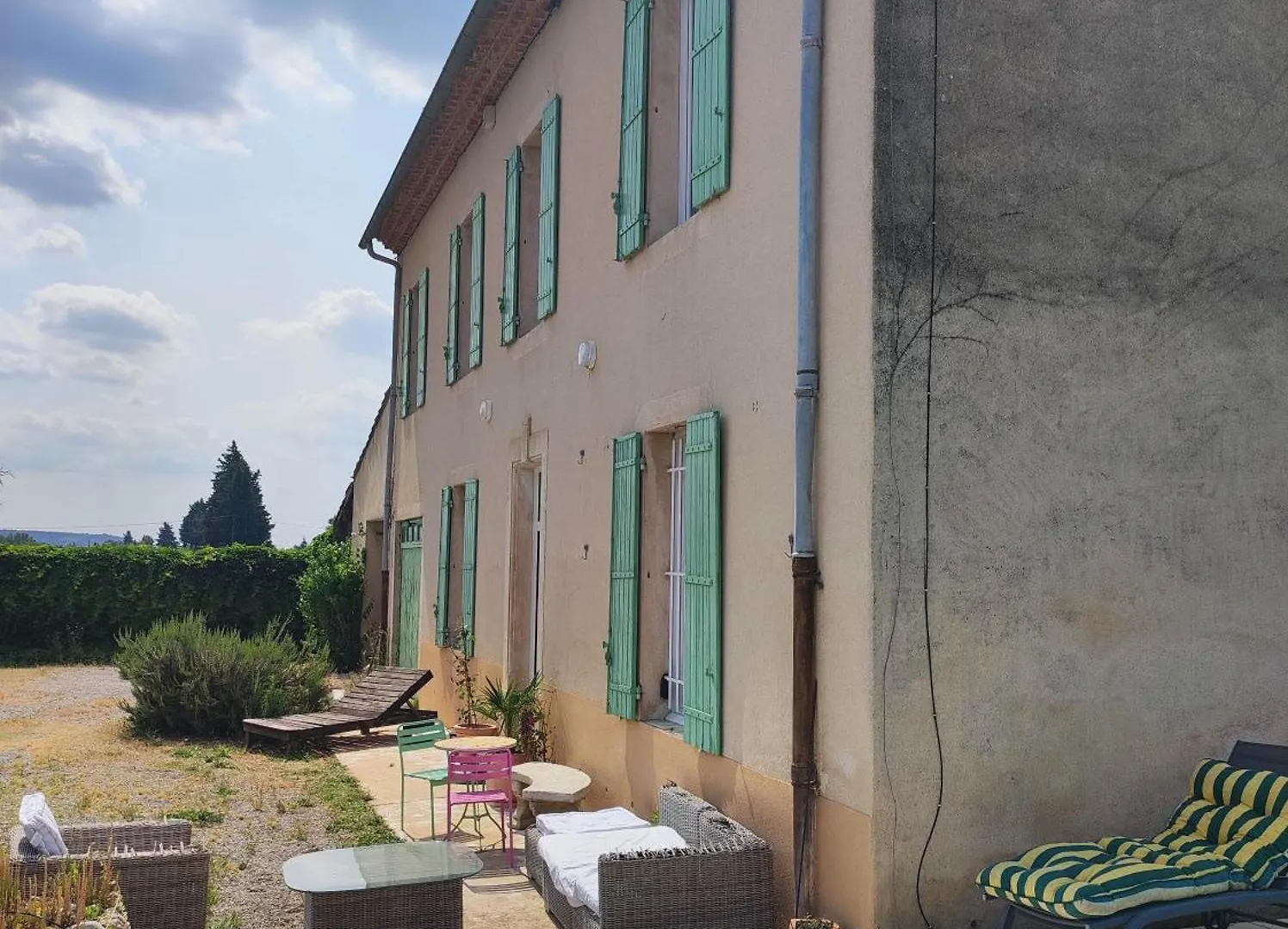 Chambre 3 Personnes Avec Salle De Bain Dans Mas Du Luberon Robion en Luberon Kwatera prywatna